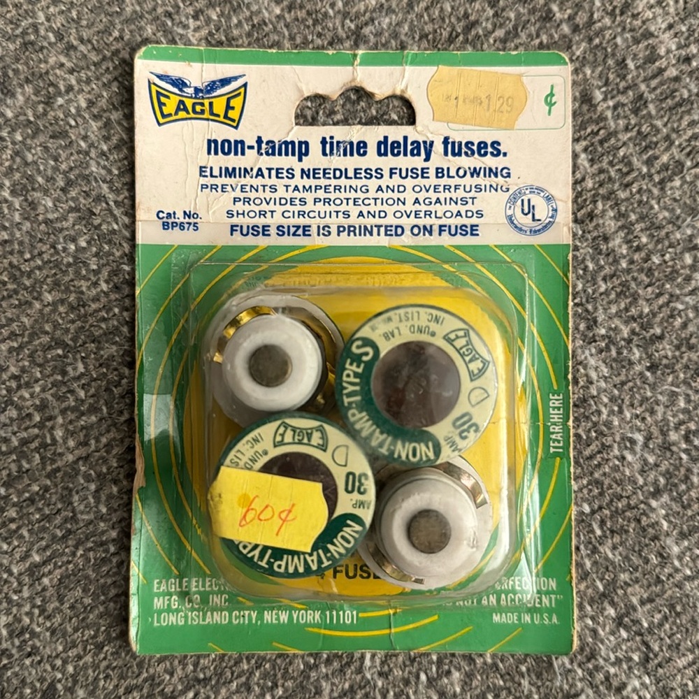 NIP never opened Eagle brand, non-tamp time delay fuses -4